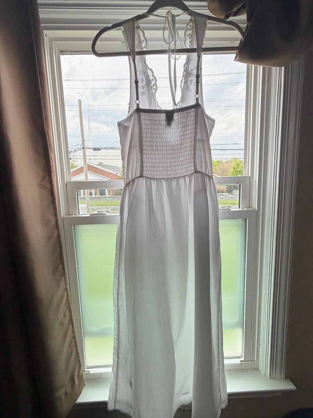 Wild Fable White Lace Embroidered Maxi Sundress - NWOT size S - Picture 8 of 8